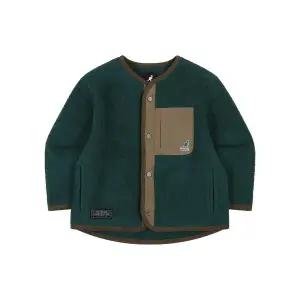 [캉골키즈](강남점)우븐 패치드 플리스 점퍼 RD 0205 그린_ARDCFJ02050GN