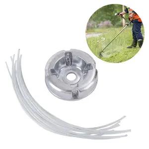 예초기 줄날 알루미늄 헤드 원판 와이어 예초기날 나일론커터 잡초 벌초 풀 제거기