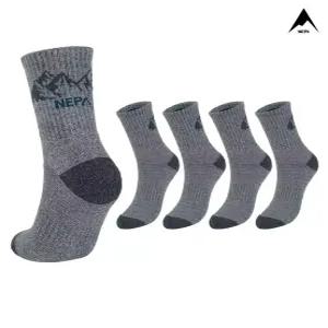 네파 다이나믹 쿠션 등산 중목 그레이 남 5팩 NPCDYMDL-GR5