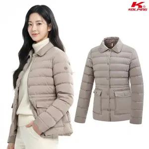[하프클럽/콜핑]콜핑 여성 겨울 구스다운 허리스트링 경량 등산 패딩 자켓 KSC675SJ5W