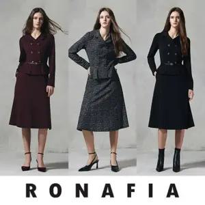 25FW 로나피아 더블 페플럼 드레스 1종 RF253F0101OP