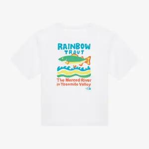 [노스페이스] [노스페이스키즈 공식] NT7UR06S 키즈 리버메이트 반팔 라운드 티_WHITE