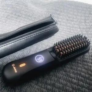 [웰빙창고] JMW 볼륨온 무선 브러쉬 빗 고데기