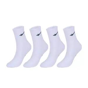 프로스펙스 컬러로고 중목 스포츠양말 남 그린 4팩