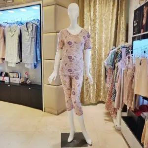 [대구백화점] [비너스]모달 여성 반팔 7부하의 내의세트(VLG6052A VLG6052M)