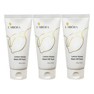 시즌2 라비오라 레몬 허니 워시오프 팩 150g 3개