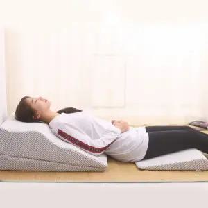 눕는쿠션 경사베게 경사쿠션 다리 식후취침 매트리스