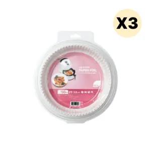 이지엔 에어프라이어 종이호일 기름 중형 150매 X3팩 BNS