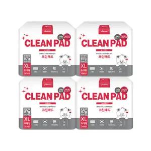 아몬스 크린패드 대형 67g 76 x 60cm 25개입 4개 (100개)