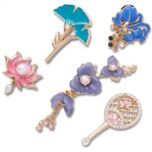 [크록스](대전신세계)엘리베이티드 차이나 플로럴 이어링 지비츠 5개 세트10013980