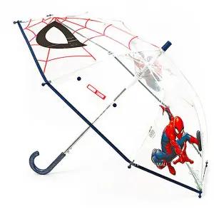 마블 아동우산 어린이투명우산 자동우산 스파이더맨 53 페이스 POE우산-블루