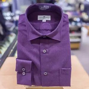 [카운테스마라]일반핏 솔리드 남방 긴팔 기모 와이셔츠 (CDCY4C6402V0)_s