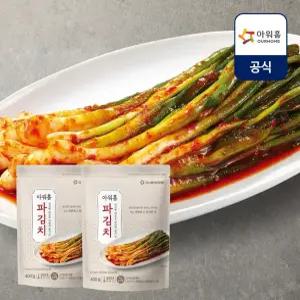 [내일도착] 아워홈 파김치 400g x 2개