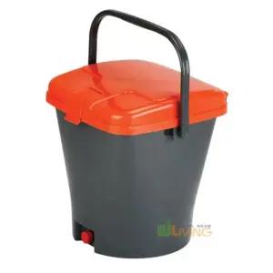 국내생산 PP 음식물 쓰레기통 망내통형 (20L용) 업소용음식물쓰레기통 음식물쓰레기수거함 잔반처리기