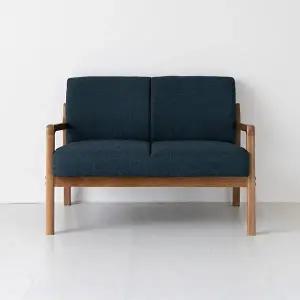 [마켓비]데니쉬 패브릭 소파 2인 네이비 8051.0723