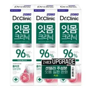 잇치치약 이치 잇츠 잇몸 좋은 염증 재생 보조 치약 120ml 3개