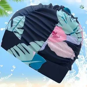 여성 수영모 아쿠아로빅 실내용 여자 수영장 모자