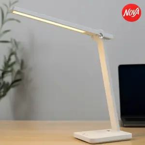 노바 시그니처 LED 스탠드 블루라이트 차단 아이 책상 조명 공부조명 독서등 오스람 칩 3색 변환 디밍