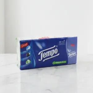 템포 휴지 4겹 포켓티슈 화장지 30개입 육아 필수품 무향료 무색소