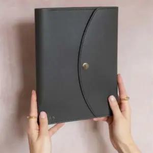 BAA050404 책 커버 정리 보관 북 블랙 파우치 다이어리