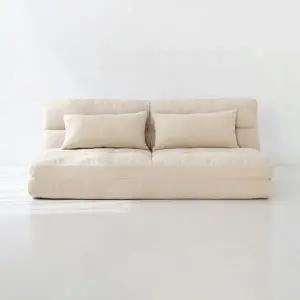 [마켓비]앰보 3인 좌식 소파베드 베이지 3516.6395