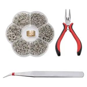 코히모 다용도 오링 1000p + 작업반지 + 평집게 + 핀셋 세트 4W314