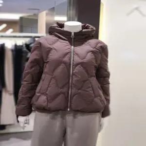 [트리아나] 소고 후드 거위패딩점퍼AK4FA03