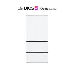 LG 디오스 AI 오브제 김치톡톡 4도어 김치냉장고491L Z495MQQ212