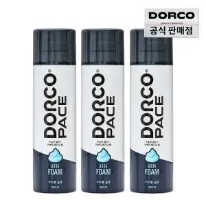 도루코 페이스 대용량 아쿠아 쉐이빙폼 250ml 3개