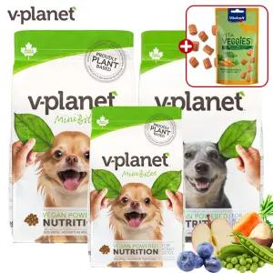 브이플래닛 미니바이트 레귤러 강아지 채식사료 2.04kg 4.08kg 6.8kg
