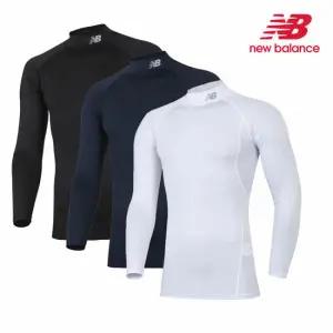 [NEWBALANCE] 뉴발란스 하프넥 로고 긴팔 언더셔츠