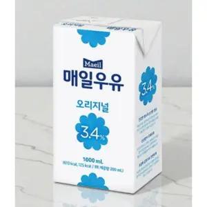 매일유업 멸균우유 오리지널 1000ml(1L) x 10개