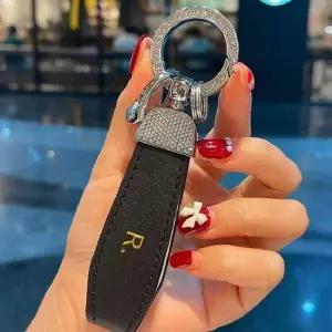 [하프클럽/]열쇠고리 키홀더 블랙 차키키링 벨트키링 키링부자재
