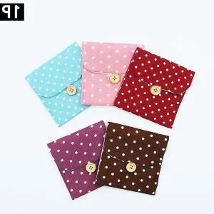 [하프클럽/]도트 동전지갑 생리대파우치