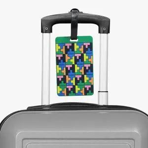 [하프클럽/]실리콘 캐리어네임택 여행가방 골프백이름표 미니퍼즐