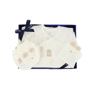 [롯데백화점]압소바 압소바 새싹곰 오가닉 배냇저고리(손싸개) A1A10121-A1A11209-G