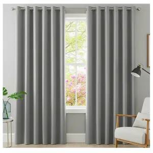 아카시아리빙 리브리움 대형 암막 커튼 240 그레이