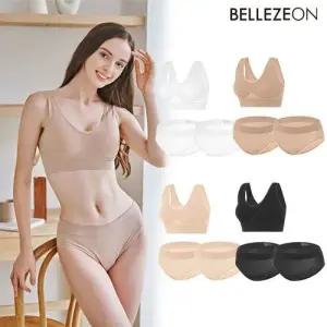 [벨레즈온][벨레즈온](최종가)(12종) 데일리 심리스 스킨 브라팬티 패키지 (0)_683765