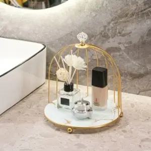 골드케이지화장품진열대(화이트)화장품선반 (WFIJPQM)