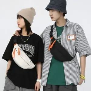 슬림 남녀공용 바디백 방수 힙색 캐주얼 데일리 (WFIKVD1)