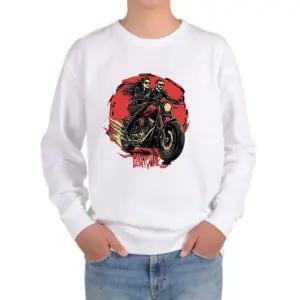 맨투맨 전사이즈 커플 라이더 오토바이 달려 (WFILF23)