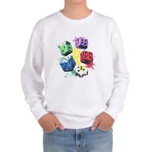 맨투맨 전사이즈 5개의 주사위 여러색깔 DICE (WFILF37)