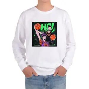 맨투맨 전사이즈 농구공 HI큐st 만화 농구시합 (WFILF4A)