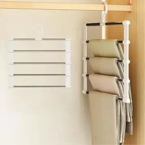 5단 바지 걸이 바지정리 옷걸이 (WFIMJBD)