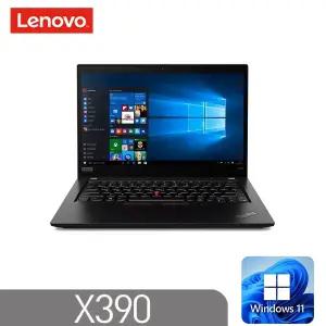 [LENOVNO ThinkPad] X390 인텔8세대 i5-8265U 16G SSD256G HD 윈도우11 13.3풀HD