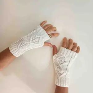 [하프클럽/]한파 니트 장갑 핸드워머 팔토시