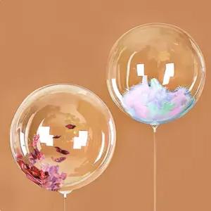 PVC 투명 버블 풍선 파티 이벤트 레터링 10인치 18인치 24인치