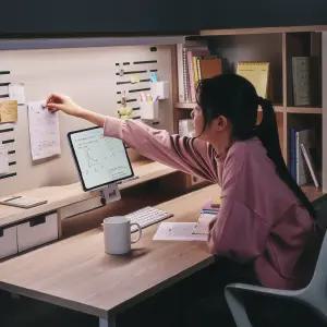 한샘 조이A 스크린데스크 120cm[매장가구]