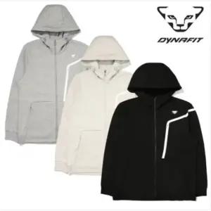 [다이나핏](의정부점)[공용] 간절기에 적합한 경량 후드집업 자켓 [블랙, 그레이] YMU22111UJB