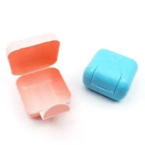 휴대용박스 비누보관통 위생용품함 컬러 소품보관함 (WFJ0JGK)